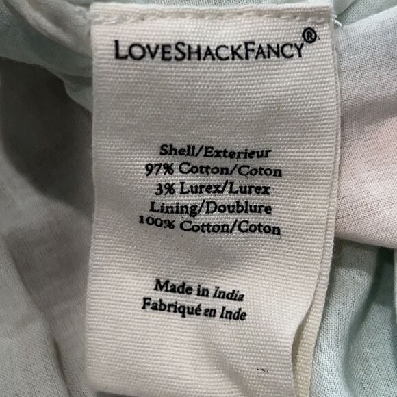 NWT LoveShackFancy Camilla Rainbow Mini Skirt Large - Picture 9 of 12